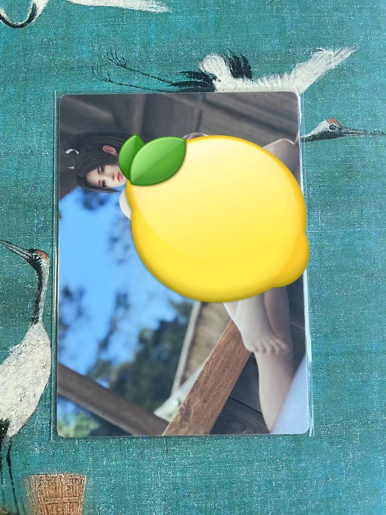 开心玩 第七期 艺术卡一张 双面不同服饰