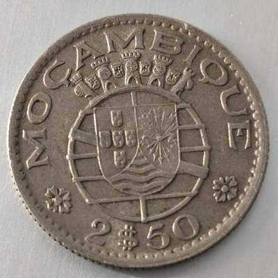 Krab外币市集Vol.24 - 葡属莫桑比克1955年2.5埃斯库多