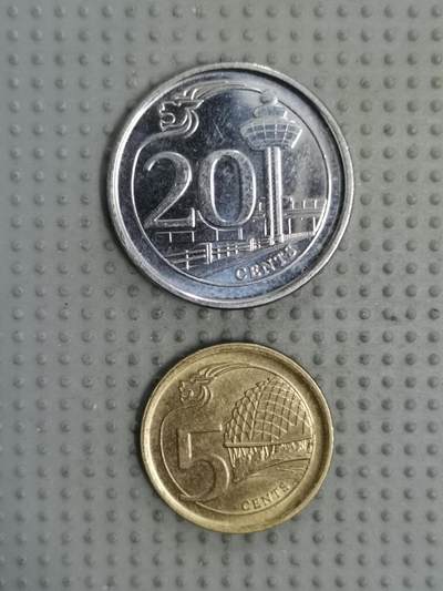 2025年第73场各国散币拍卖（总第73场）15号起休假半月，有发货需求请提前私信 - 新加坡新版2枚