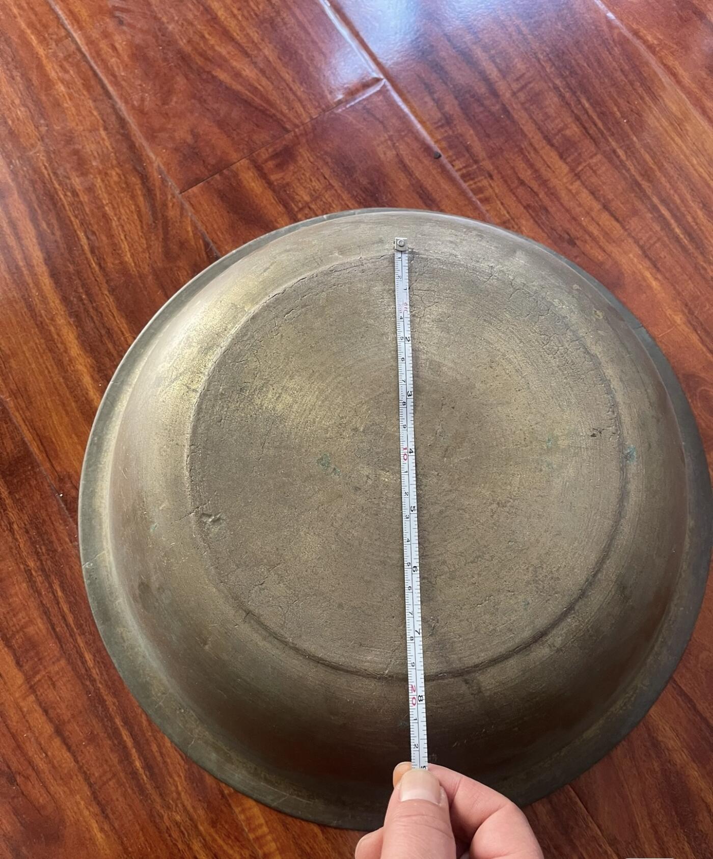 民清铜盆