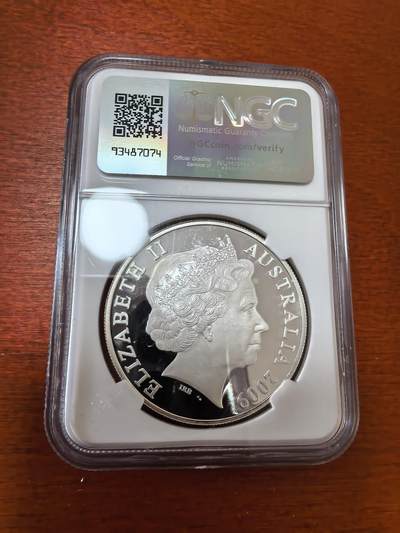 长老汇蛇年精选第三十六场拍卖 2009 澳大利亚牛年1澳元精制银币，NGC PF67UC，季军，更高5枚，皇家造币厂出品，克书未收录