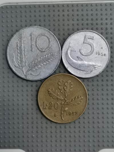 2025年第74场各国散币拍卖（总第74场）15号起休假半月，有发货需求请提前私信 - 意大利3枚