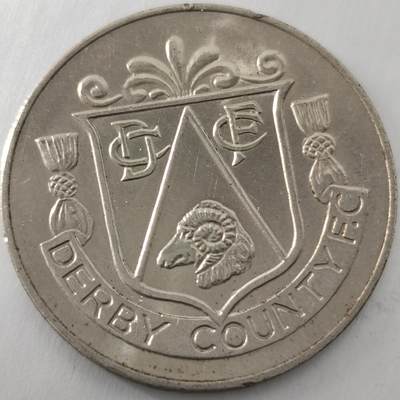 Krab外币市集Vol.24 - Derby County - ESSO FA Cup Centenary Token 1872-1972