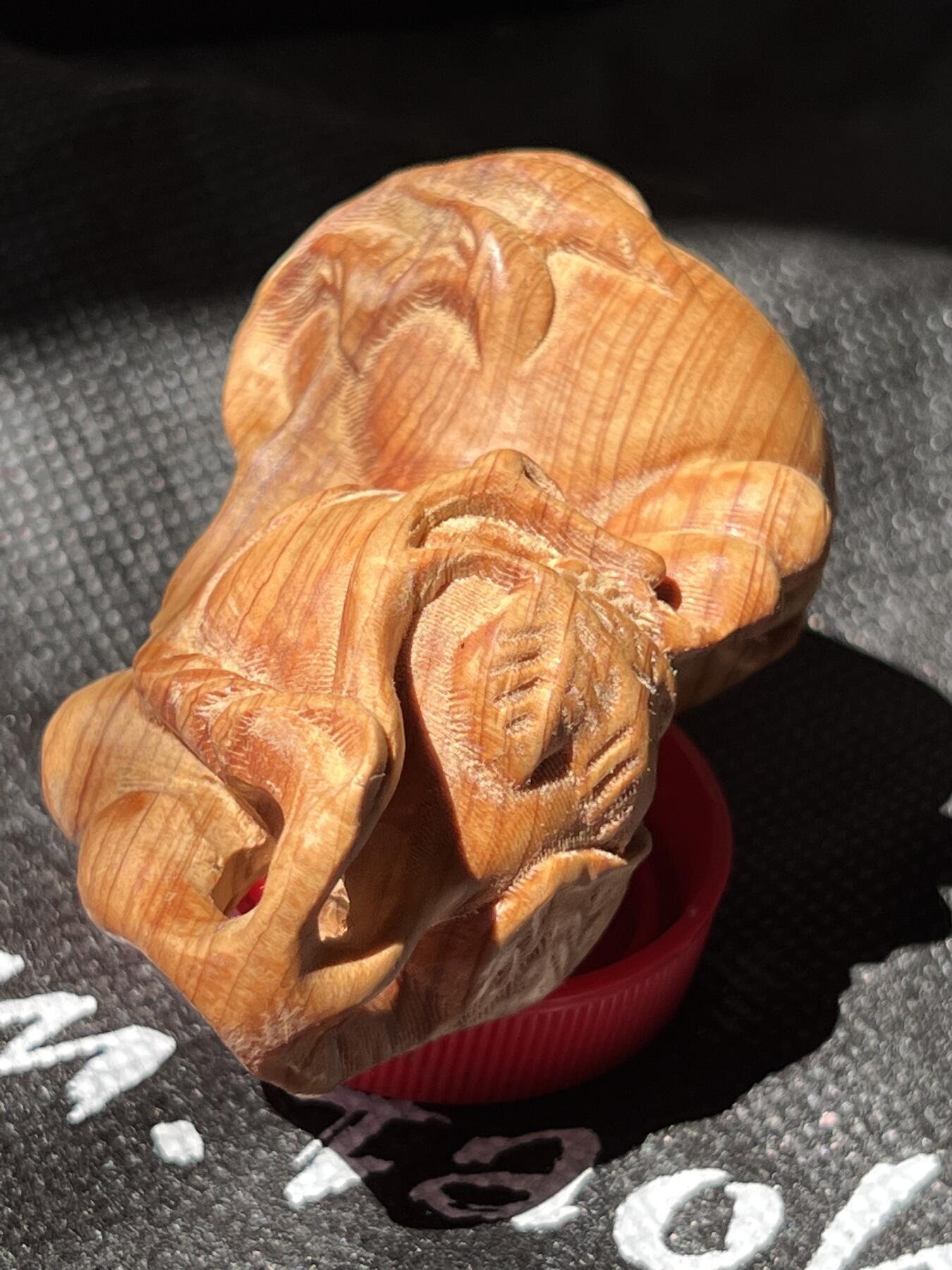 零元拍：崖柏手把件（葫芦），十年前的存货了，油性极大。