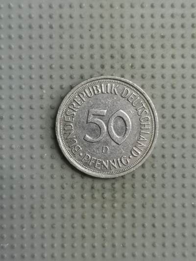 2025年第74场各国散币拍卖（总第74场）15号起休假半月，有发货需求请提前私信 - 德国1983年50芬尼