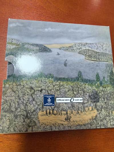 长老汇蛇年精选第三十六场拍卖 2020希腊西奥菲洛斯诞辰150周年5欧元局部彩色银币，卡装，5000枚