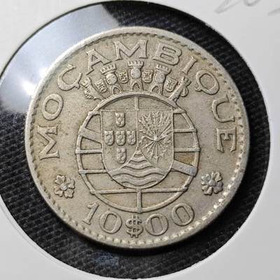 KK钱币收藏小铺 第320期 2月预留时间 周末发货 -  葡属莫桑比克10埃斯库多
