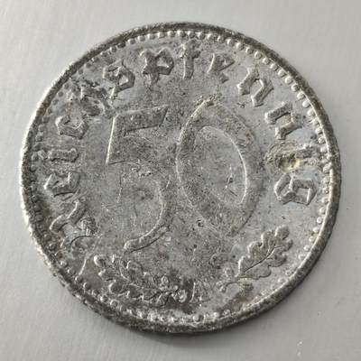 Krab外币市集Vol.24 - 德国1935年50芬妮A厂