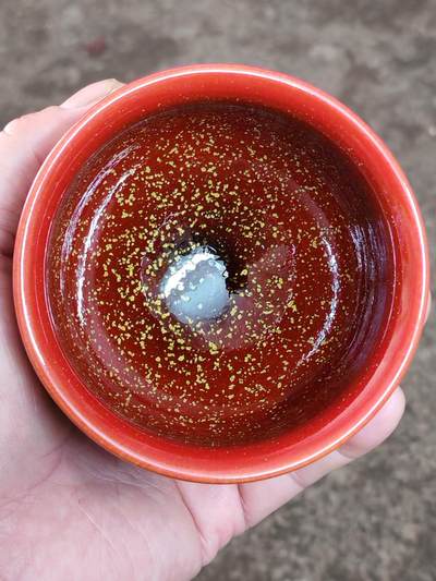 花月夜将军盏(33017)尺寸90*60mm容量150ml建盏胎内蕴含许多小气 - 花月夜将军盏(33017)尺寸90*60mm容量150ml建盏胎内蕴含许多小气