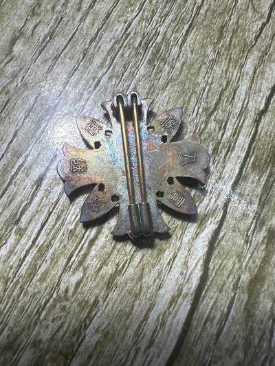 章，世界钱币 日本战时 军人伤痍纪章 银制