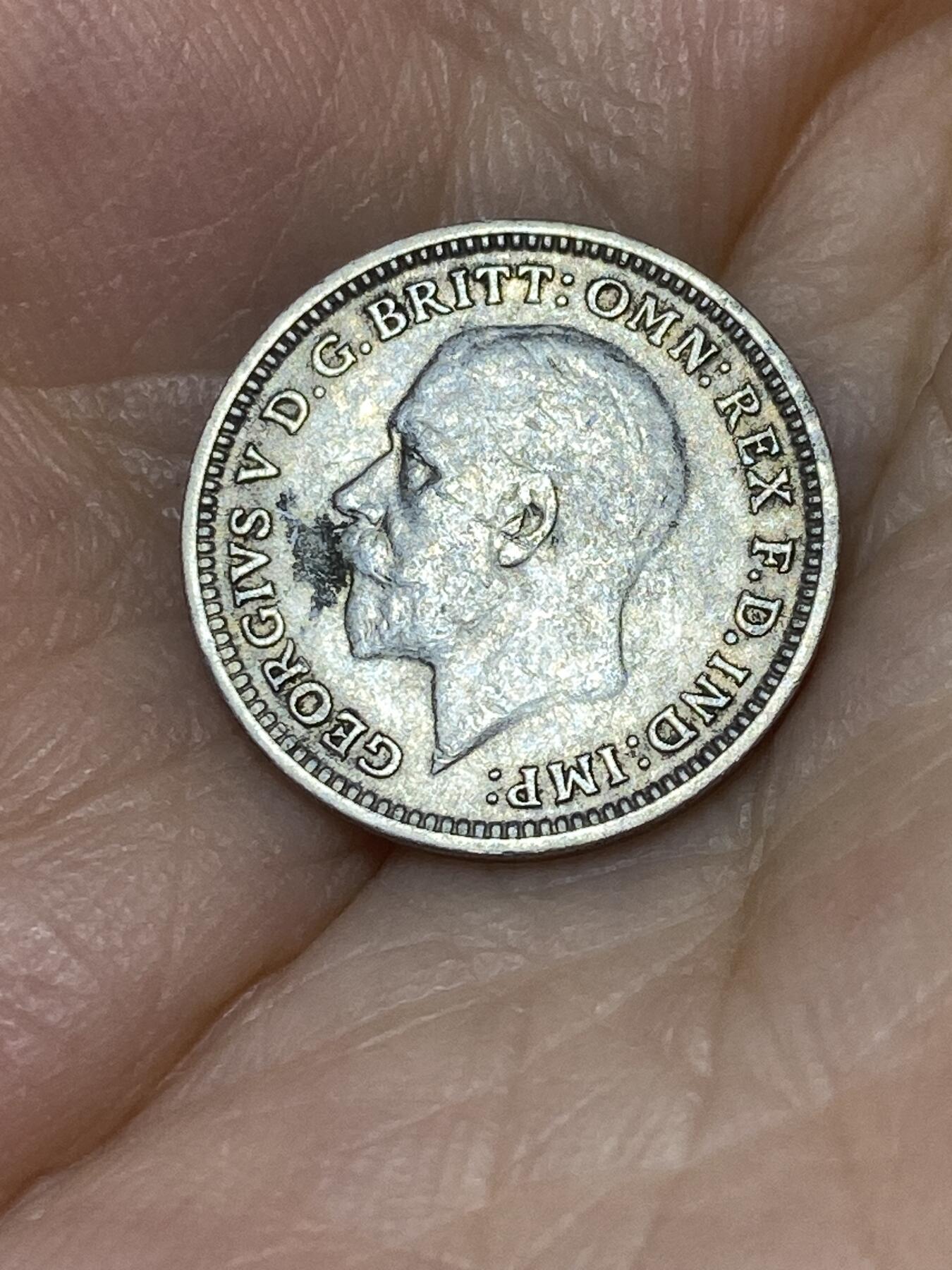 2025年第七十九场(总第一百零五场）外国好品散币(免佣金) 好品–英国🇬🇧1931年3便士银币(乔治五世第四版)
