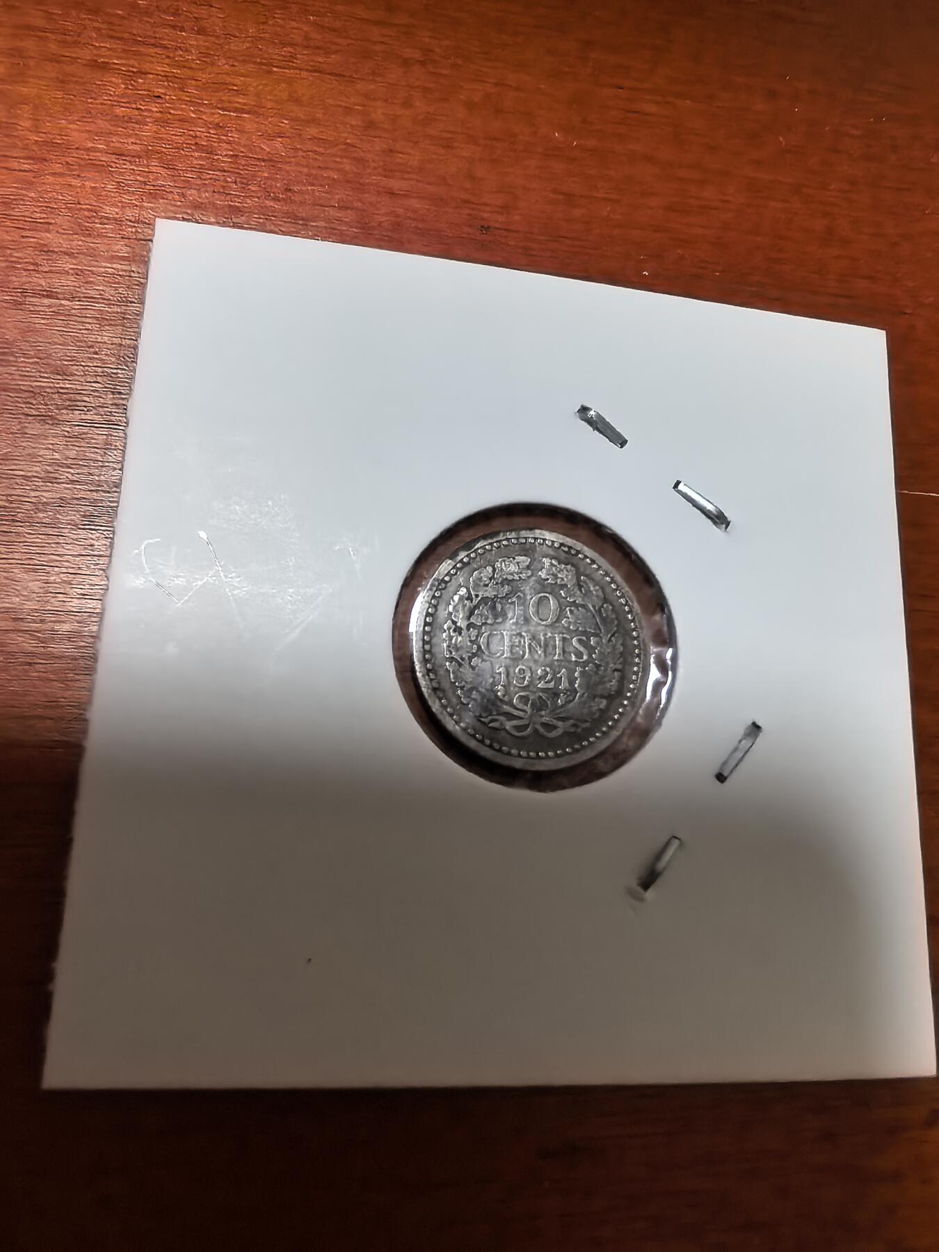 长老汇蛇年精选第三十六场拍卖 1921荷兰威廉明娜10分银币