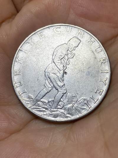 2025年第七十九场(总第一百零五场）外国好品散币(免佣金) 土耳其🇹🇷1960年2.5里拉(第一版，12克版首发年)