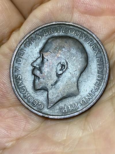 2025年第七十九场(总第一百零五场）外国好品散币(免佣金) 少见–英国🇬🇧1912年1便士H版(乔治五世第一版，H标喜敦厂造)