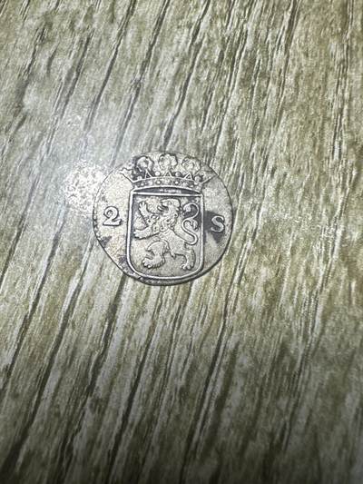 章，世界钱币 1725年荷兰立狮版2S银币，早期年份，稀少