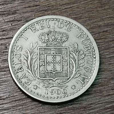 【铜匠收藏】★第126场★散币场，无佣金，30包邮。不满30元，支付5元运费。《接受代拍 代送NGC评级》 - 葡萄牙 1900年 100里斯