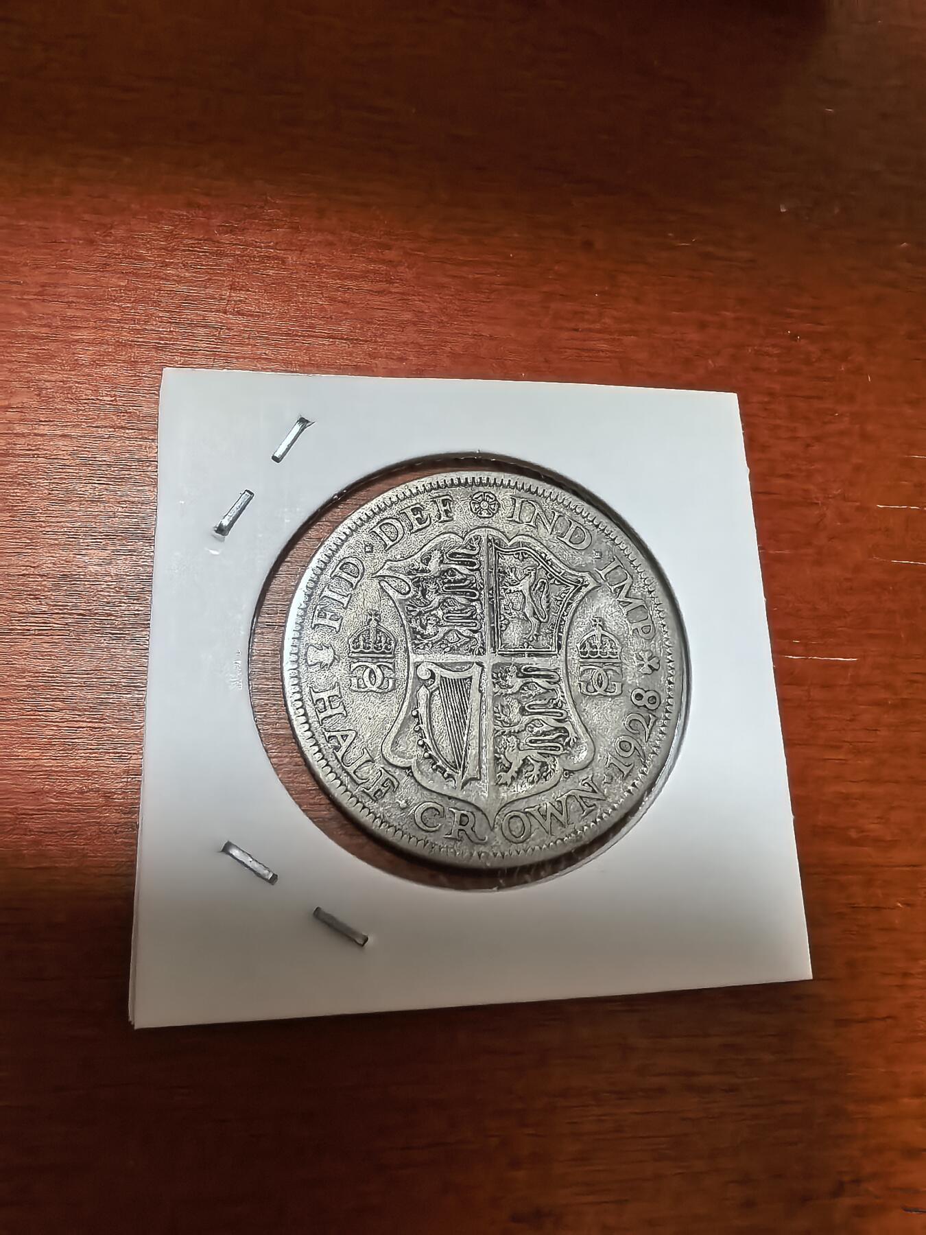 长老汇蛇年精选第三十六场拍卖 1928英国乔治五世半克朗银币