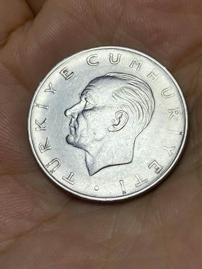 2025年第七十九场(总第一百零五场）外国好品散币(免佣金) 土耳其🇹🇷1972年1里拉(第三版，7克减重版)