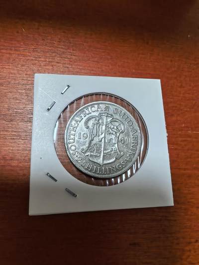 长老汇蛇年精选第三十六场拍卖 1941南非乔治六世2先令银币