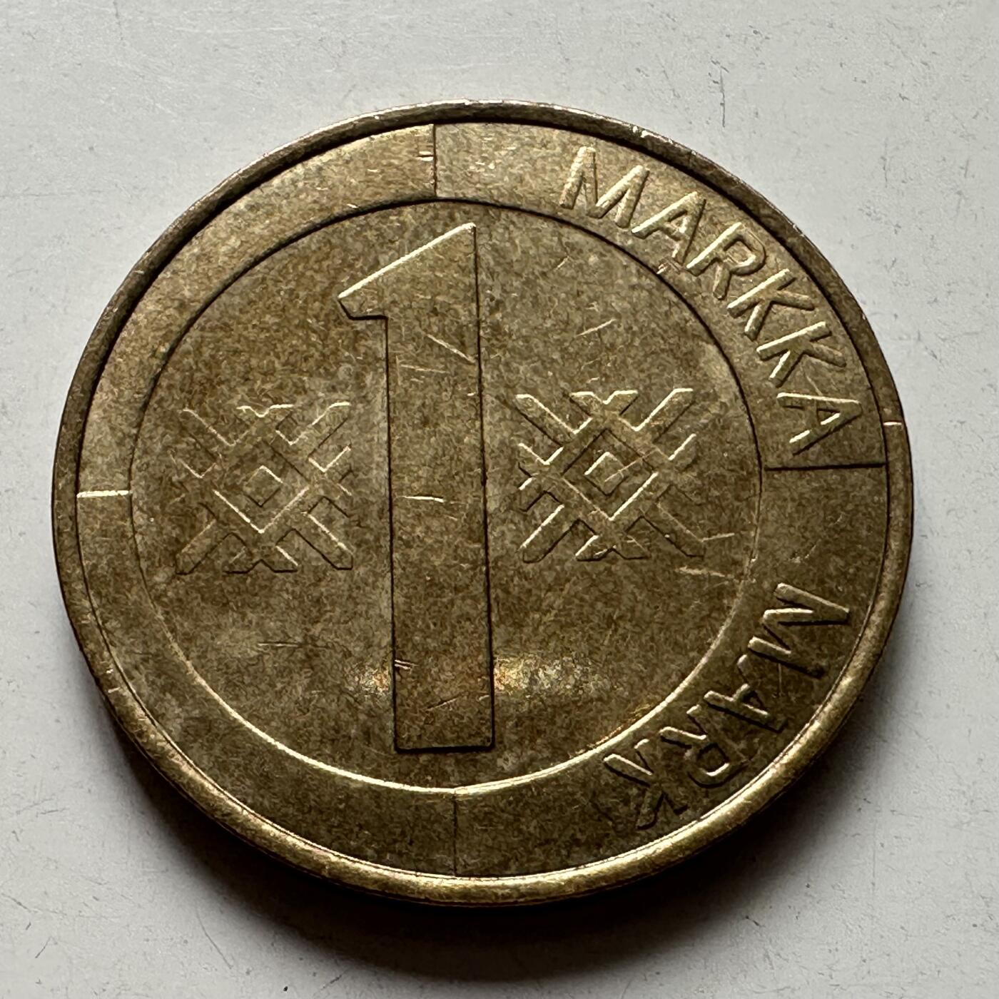 🌹外币初藏🌹🐯2025年第87场 周二无佣金特价场 芬兰1993年一马克