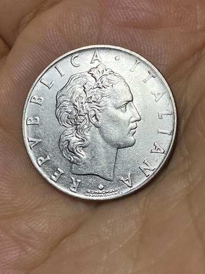 2025年第七十九场(总第一百零五场）外国好品散币(免佣金) 意大利🇮🇹1965年50里拉(共和国时期第一套)