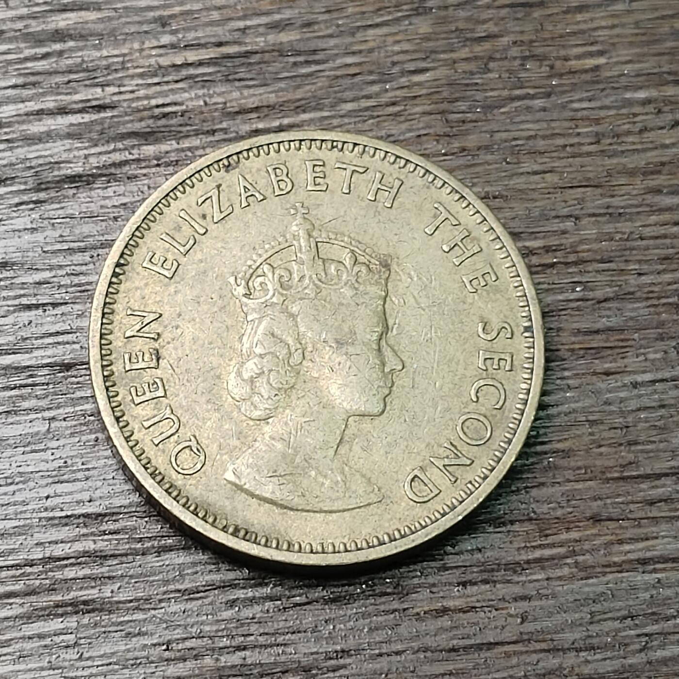 【铜匠收藏】★第126场★散币场，无佣金，30包邮。不满30元，支付5元运费。《接受代拍 代送NGC评级》 1957年 英属泽西岛 伊丽莎白二世 1/4先令 镍黄铜币