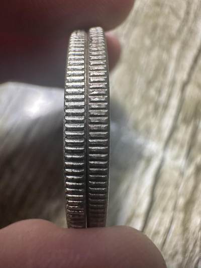 章，世界钱币 美国半圆银币2枚