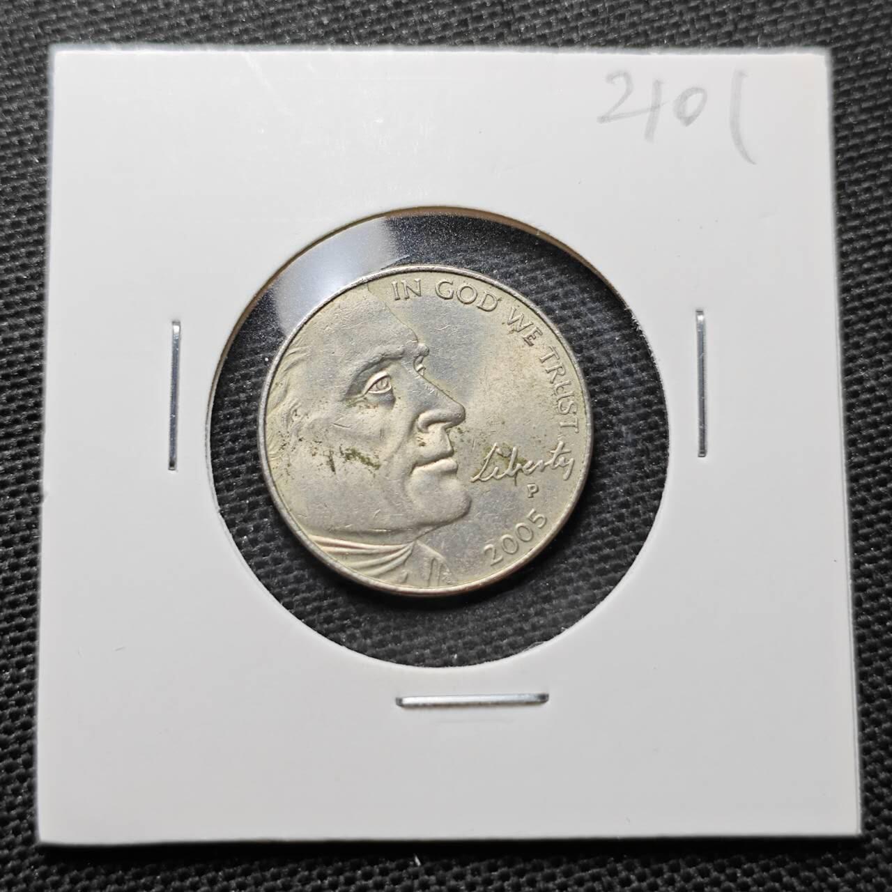 KK钱币收藏小铺 第321期 2月预留时间 周末发货  美国5分纪念币