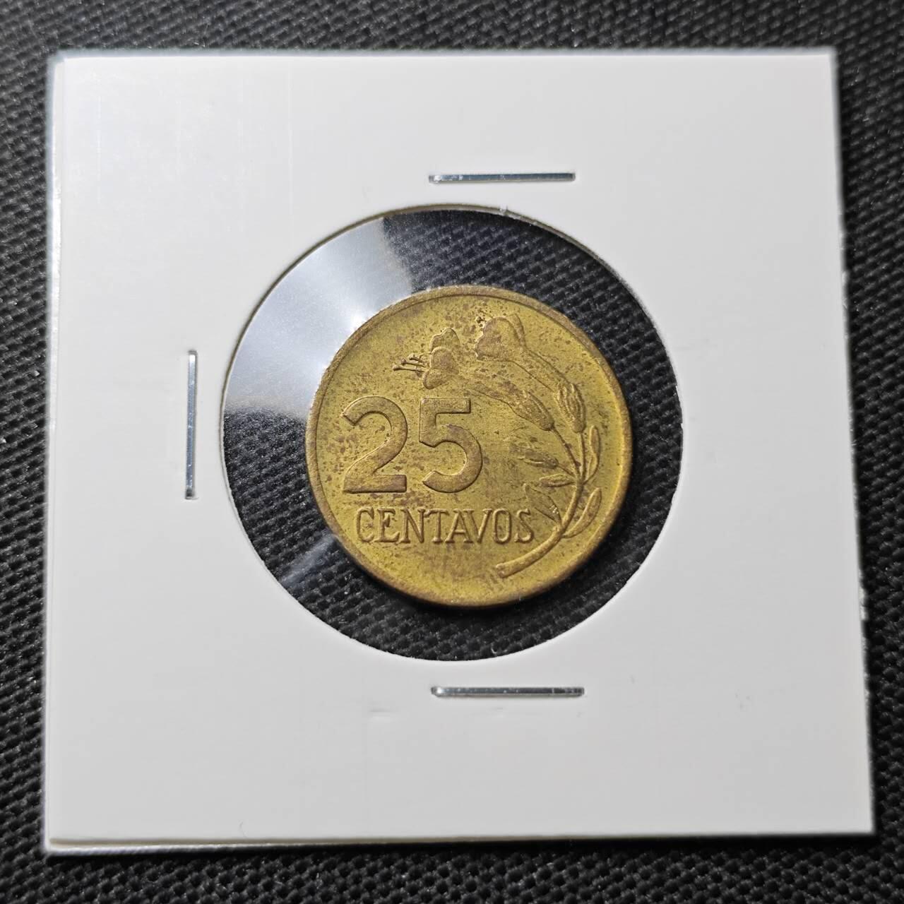 KK钱币收藏小铺 第321期 2月预留时间 周末发货  1974秘鲁25分铜币
