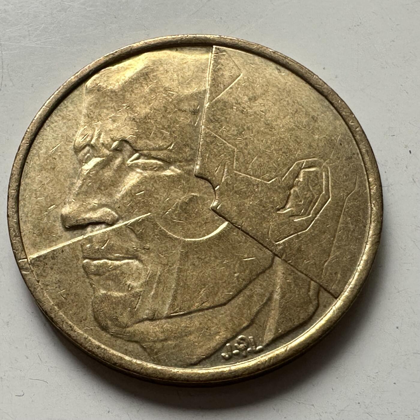 🌹外币初藏🌹🐯2025年第87场 周二无佣金特价场 比利时1986年五法郎