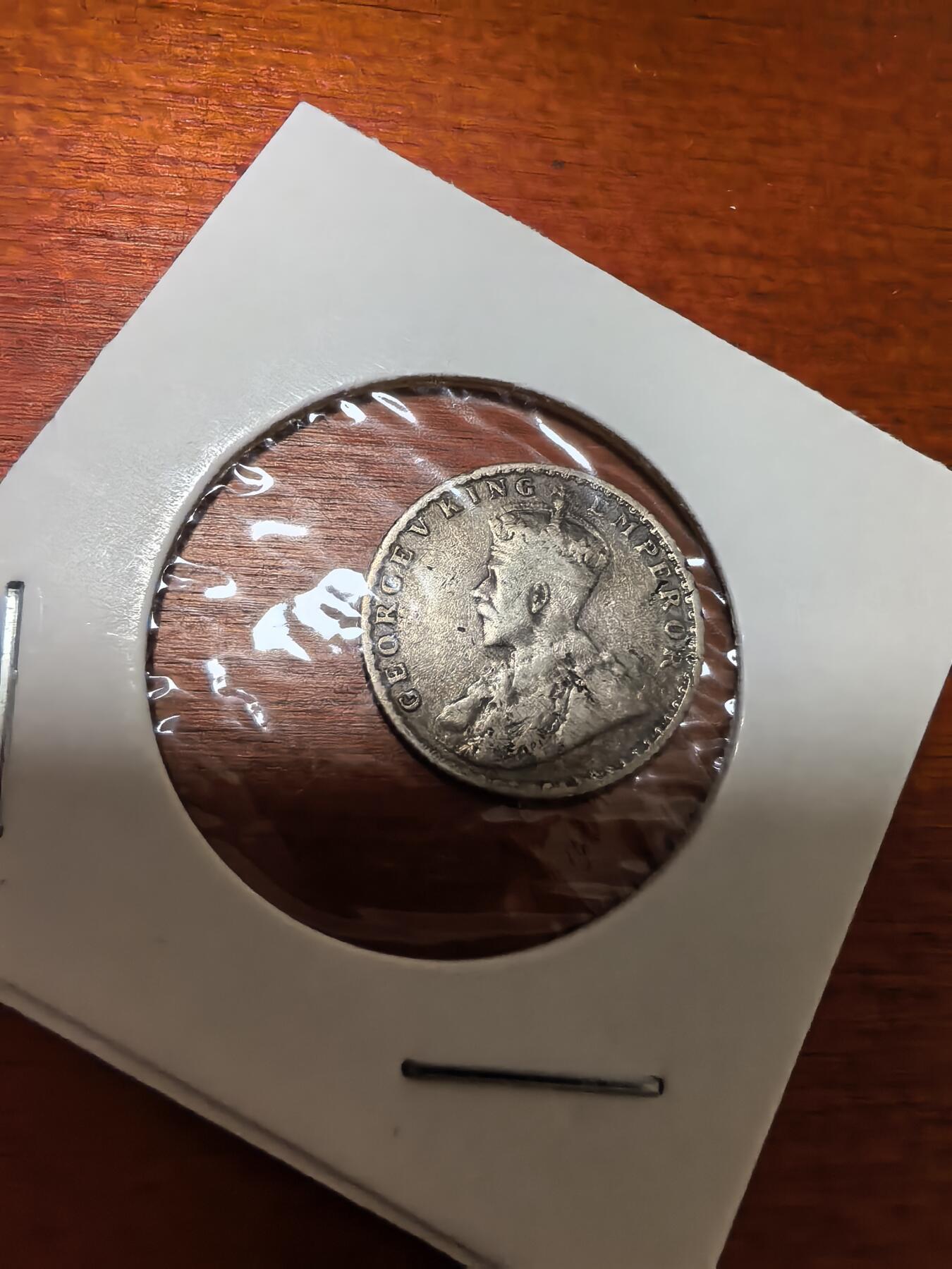 长老汇蛇年精选第三十六场拍卖 1928英属印度乔治五世1/4卢比银币