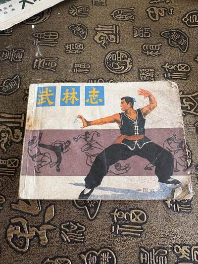 连环画，旧磁带手机实拍 - 武林志
