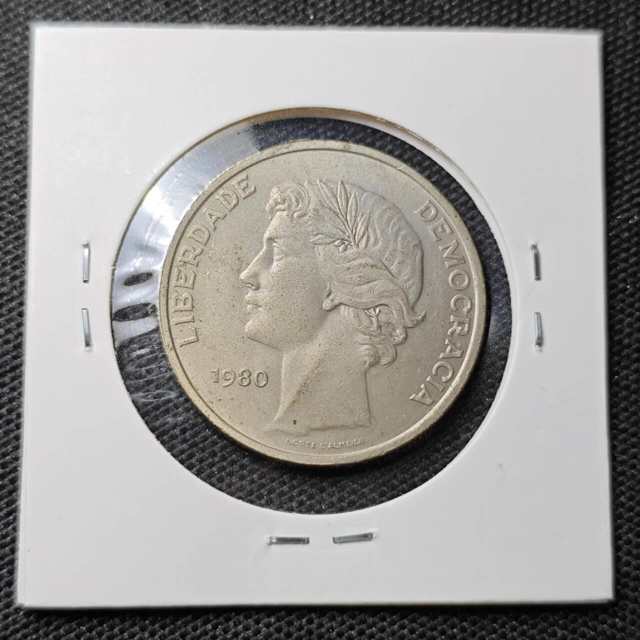 KK钱币收藏小铺 第321期 2月预留时间 周末发货  1980葡萄牙25埃斯库多