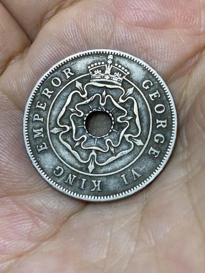 2025年第七十九场(总第一百零五场）外国好品散币(免佣金) 英属南罗得西亚1937年1便士(乔治六世登基年，第一版首发年)
