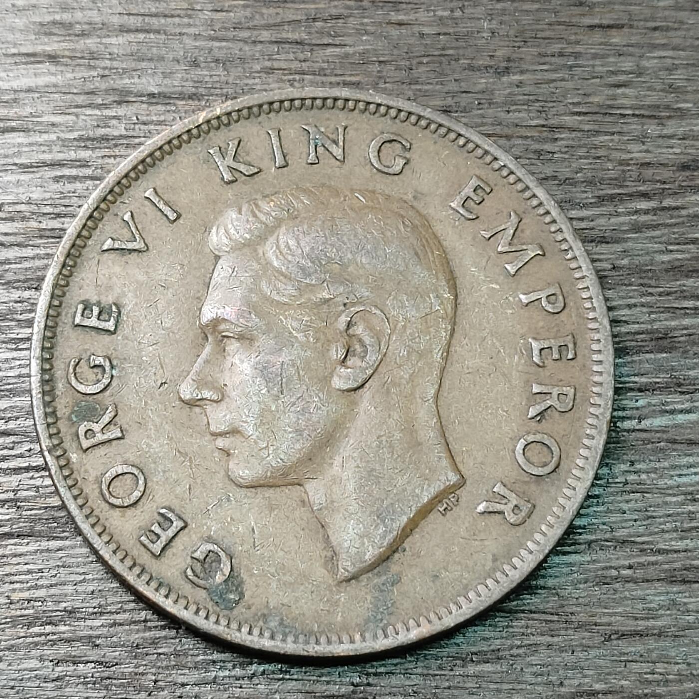 【铜匠收藏】★第126场★散币场，无佣金，30包邮。不满30元，支付5元运费。《接受代拍 代送NGC评级》 新西兰 1942年 1便士 铜币