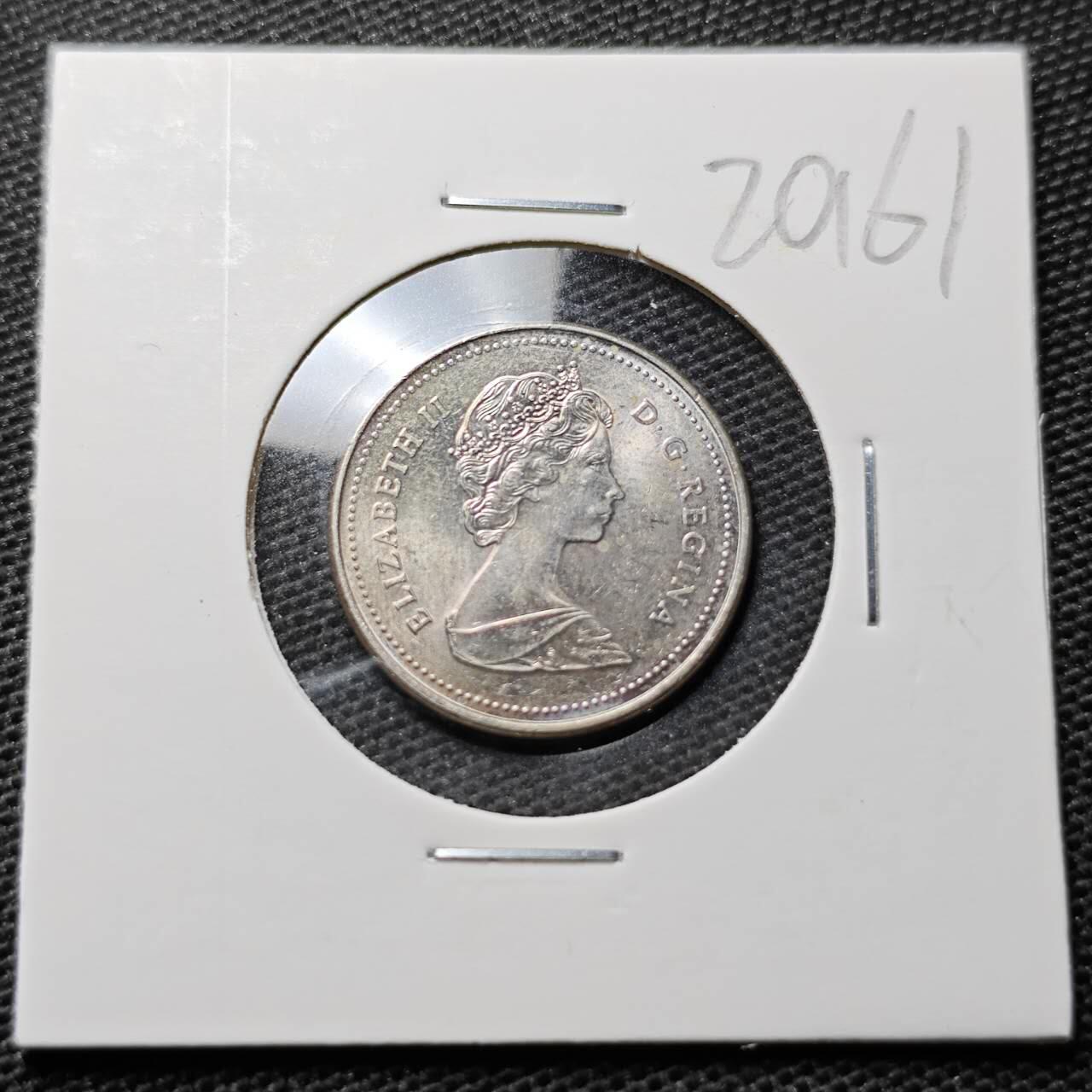 KK钱币收藏小铺 第320期 2月预留时间 周末发货  1989加拿大5分 好品