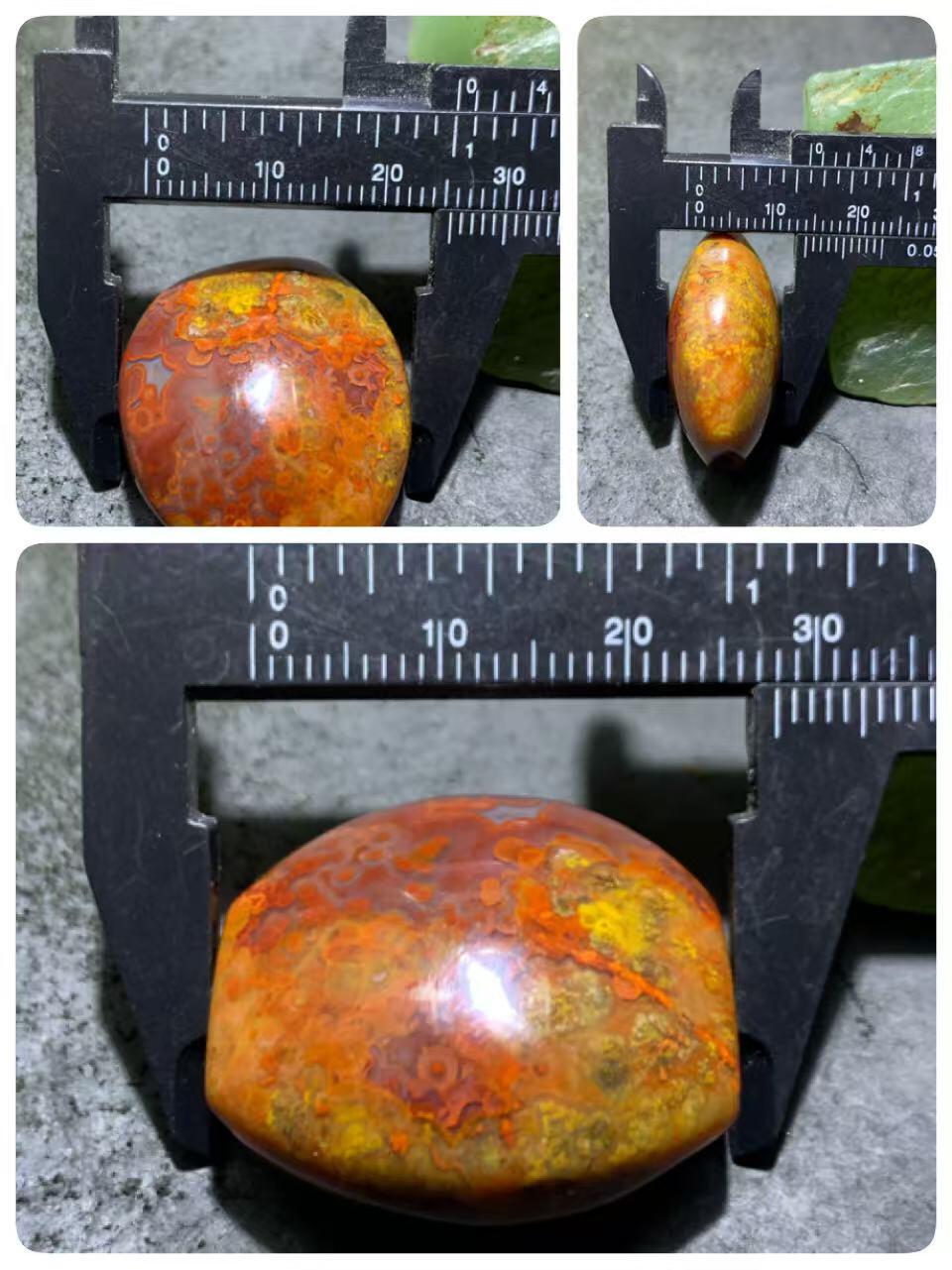 精美草花纹飘紫罗兰战国红玛瑙随形勒子一颗