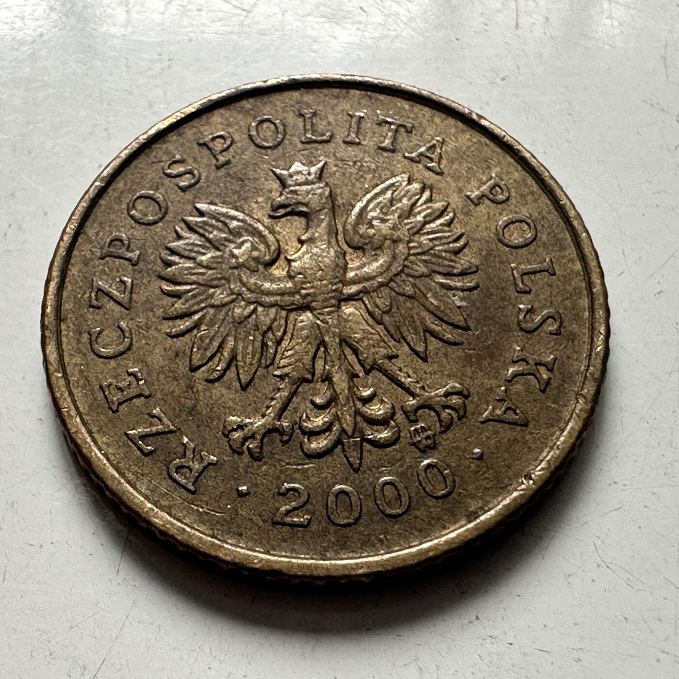 🌹外币初藏🌹🐯2025年第87场 周二无佣金特价场 波兰2000年一格罗申