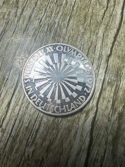 章，世界钱币 - 1972年德国奥运会10马克银币