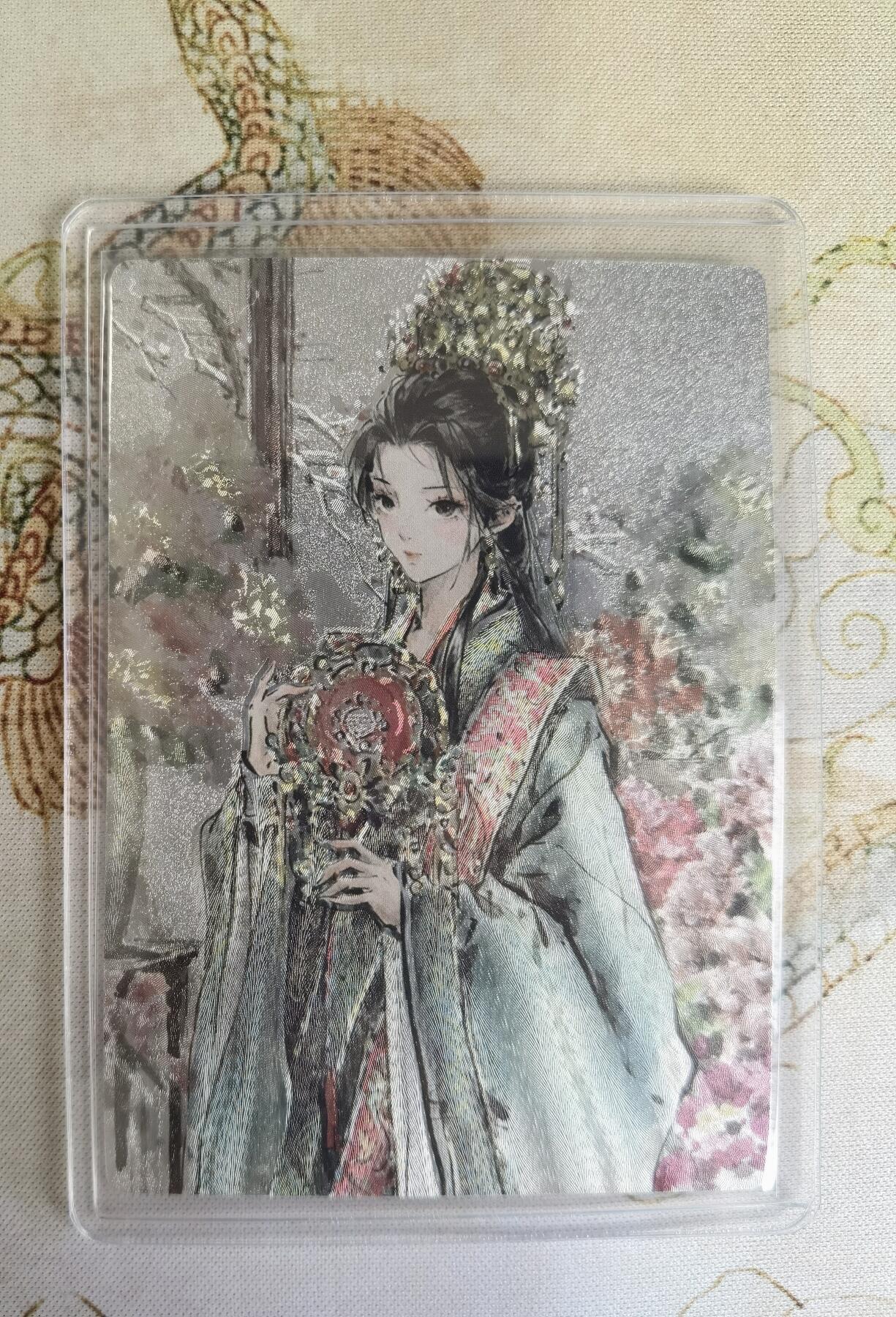 奇趣收藏卡牌拍卖第20场（持续增加中） 星宿文创 x迟迟 嫁衣三娘 粗闪1张 全新卡夹卡膜保护