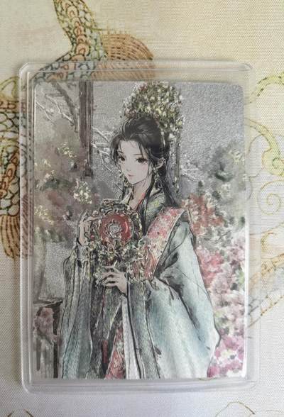 奇趣收藏卡牌拍卖第20场（持续增加中） - 星宿文创 x迟迟 嫁衣三娘 粗闪1张 全新卡夹卡膜保护