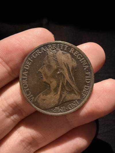 南宋泉阁俄币 外币 国币 专场第十六期【送拍无额外佣金】 - 英国 1897 维多利亚1便士 通货 老包浆