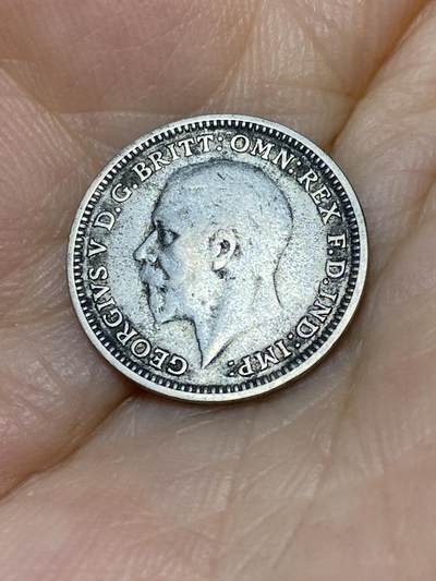 2025年第七十九场(总第一百零五场）外国好品散币(免佣金) 英国🇬🇧1931年3便士银币(乔治五世第四版)