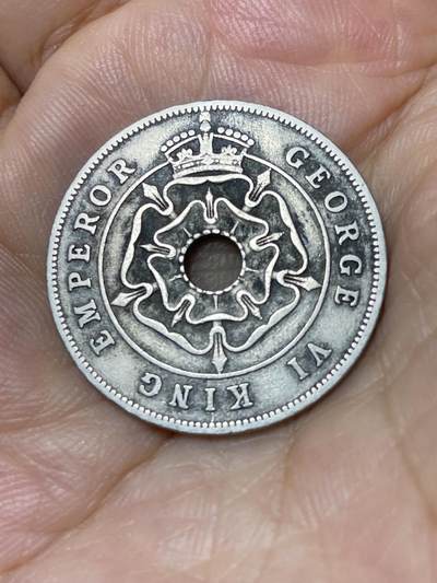 2025年第七十九场(总第一百零五场）外国好品散币(免佣金) 英属南罗得西亚1937年1便士(乔治六世登基年，第一版首发年)