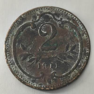 Krab外币市集Vol.24 - 德国1911年2芬妮