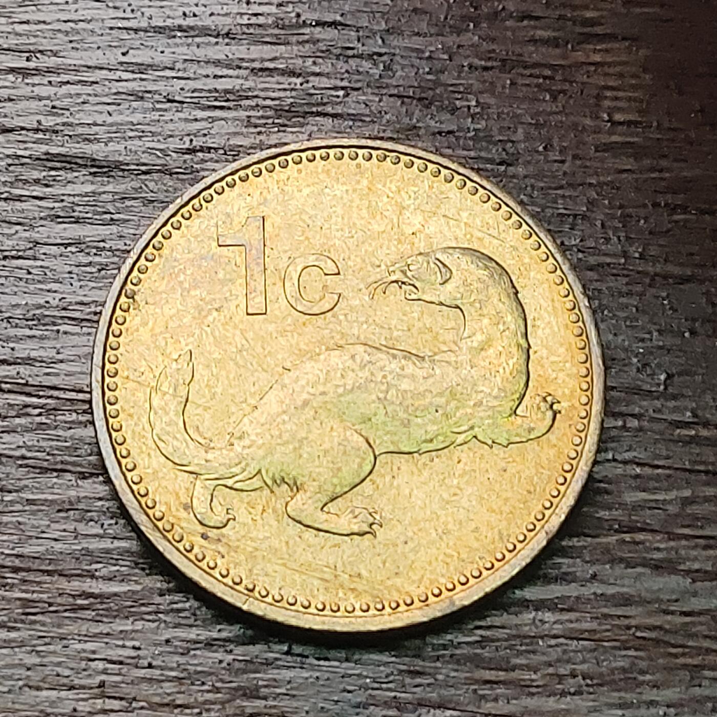 【铜匠收藏】★第127场★散币场，无佣金，30包邮。不满30元，支付5元运费。《接受代拍 代送NGC评级》 马耳他 1986年 1分 铜币