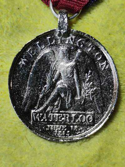 2025年第七十九场(总第一百零五场）外国好品散币(免佣金) 滑铁卢战役纪念章1枚(纪念威灵顿公爵指挥滑铁卢战役胜利)