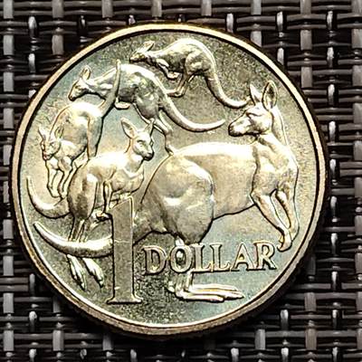 布加迪🐬～世界钱币(上海)🌾第 234 期 /  各国套币和散币 - 澳大利亚🇦🇺 2023年 1元 查理三世头像