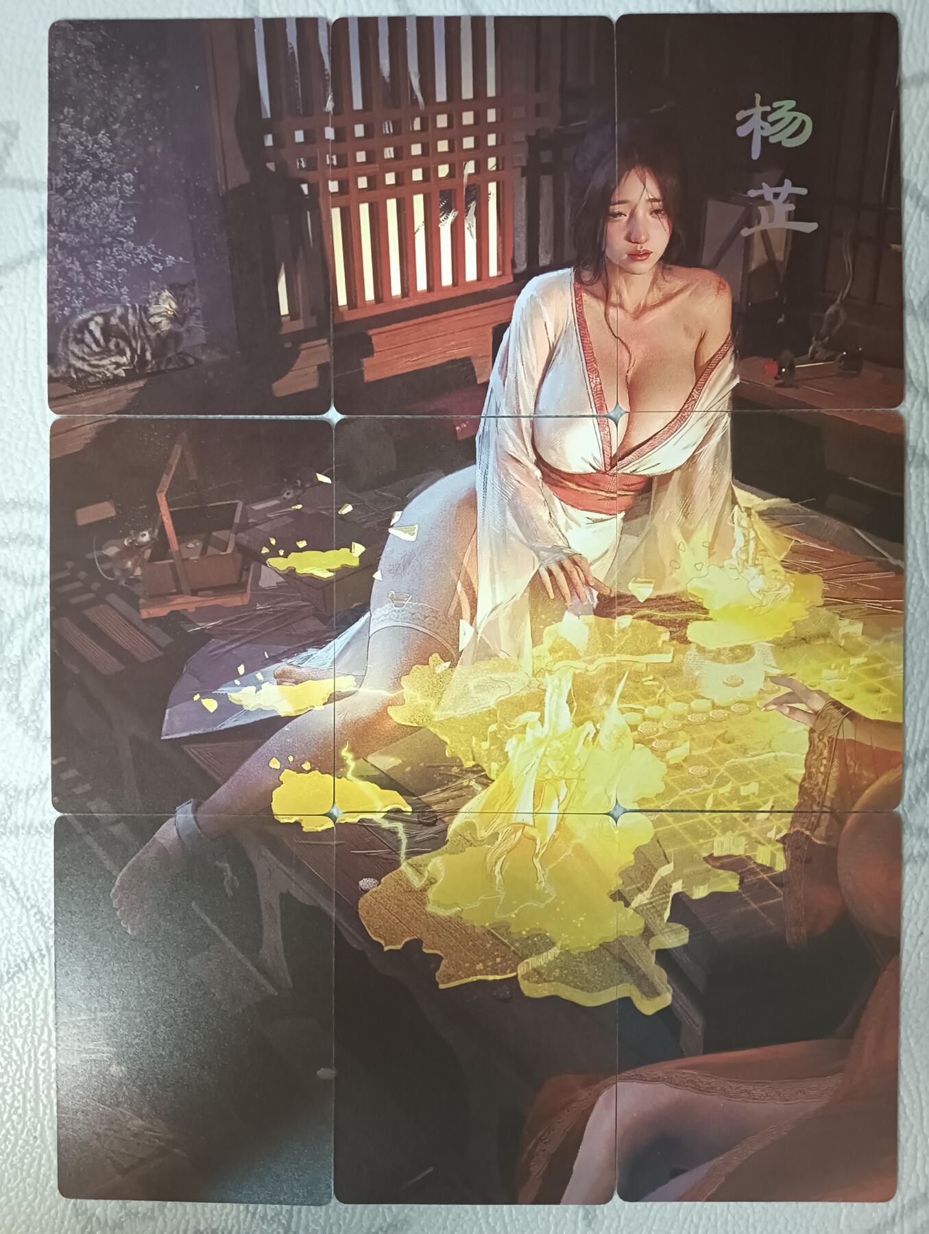 花开卡拍第34期（8月17号周日截拍，品控勿拍!!!拍品不寄存，运费5元，自制卡难免瑕疵，可能存在轻微撞角爆边等出厂瑕疵，品控介意勿拍！）