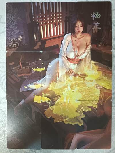 花开卡拍第34期（8月17号周日截拍，品控勿拍!!!拍品不寄存，运费5元，自制卡难免瑕疵，可能存在轻微撞角爆边等出厂瑕疵，品控介意勿拍！） - 燎原 刷子人间传 杨芷 九拼